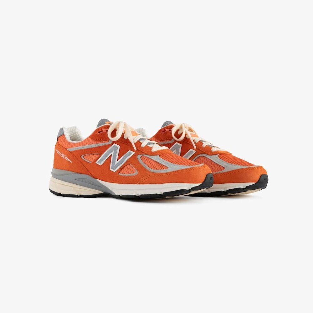 New Balance 990v4 x Aimé Leon Dore Orange - Men's 9.5 - U990OG4 - Made in USA